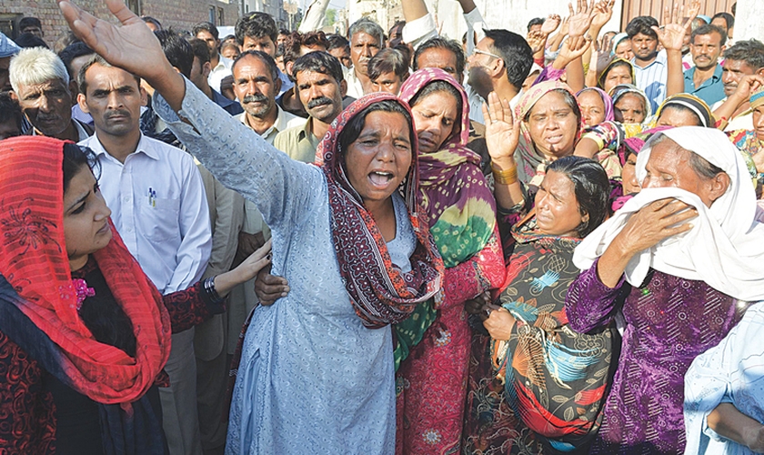 O assassino matou a idosa por ela ter deixado os deuses hindus para seguir Jesus Cristo. (Foto: Reprodução).