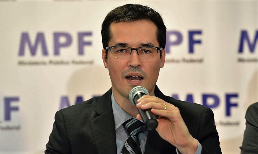 Deltan Dallagnol é coordenador da força-tarefa da operação Lava Jato no Ministério Público. (Foto: Jovem Pan)