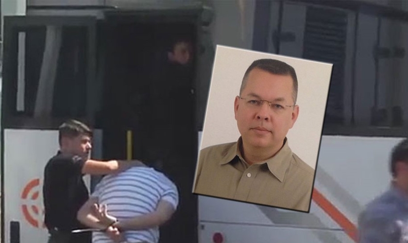 Pastor Andrew Brunson está preso na Turquia. (Foto: Clarion Project)