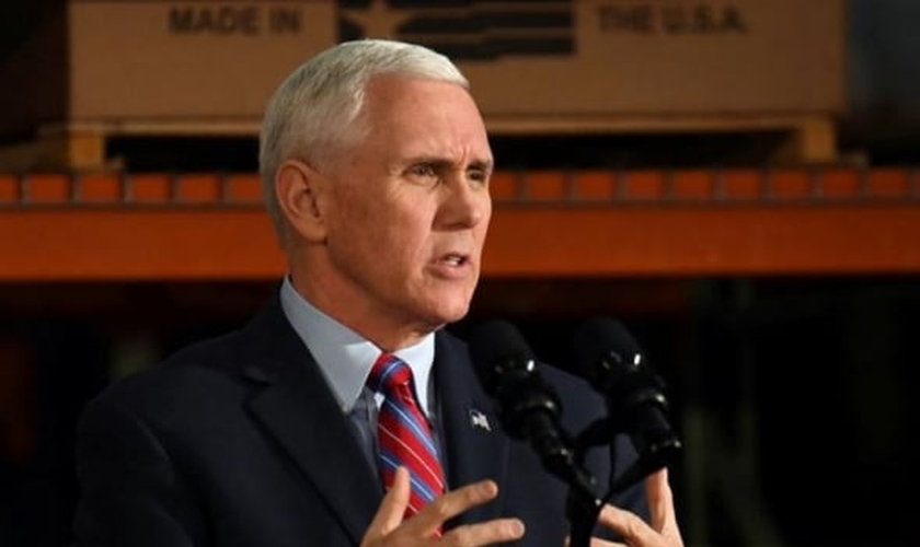 Mike Pence falou da importância que há no trabalho dos pregadores do Evangelho. (Foto: Reuters).