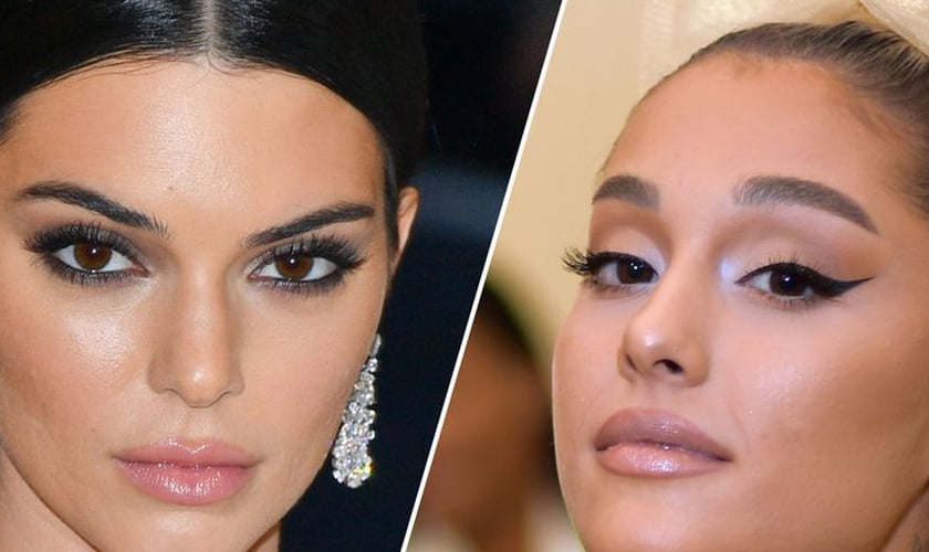 Descubra a técnica usada por Kendall Jenner e Ariana Grande. (Foto: Reprodução/Cosmopolitan)