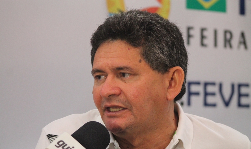 Pastor Francisco Everton é o idealizador e diretor da Expoevangélica, que já ocorre há 13 anos em Fortaleza. (Foto: Levi Facó/Guiame)