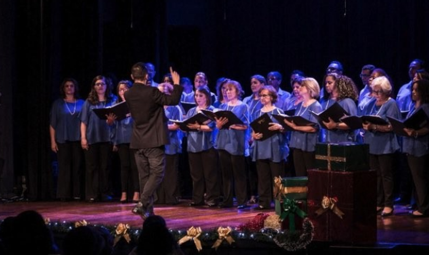 Hoje o coro é composto por 45 integrantes. (Foto: Reprodução).