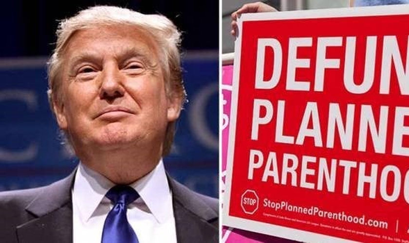 Trump cumpriu sua promessa de campanha, cortando a verba pública anual, que até então era destinada à Planned Parenthood, maior rede de abortos dos EUA. (Imagem: Revelations - WordPress)