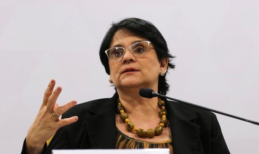 Damares Alves é ministra da Mulher, da Família e dos Direitos Humanos no governo Bolsonaro. (Foto: Valter Campanato / Agência Brasil)
