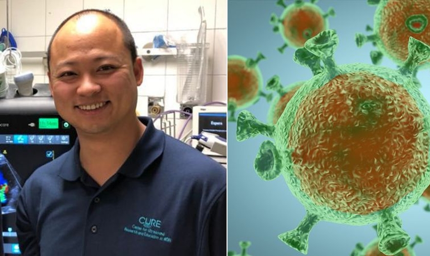O Dr. Yale Tung Chen afirmou que sua fé cristã o tem ajudado no período de quarentena. (Foto: Yahoo News)