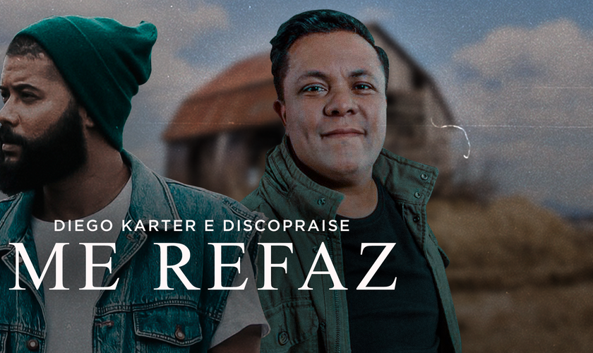 Diego Karter está lançando a faixa "Me Refaz", com participação da banda Discopraise. (Imagem: Divulgação)