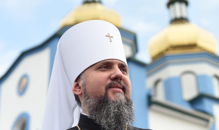 Epifânio I, primaz da Igreja Ortodoxa da Ucrânia. (Foto: Facebook/Epifânio Metropolitano)