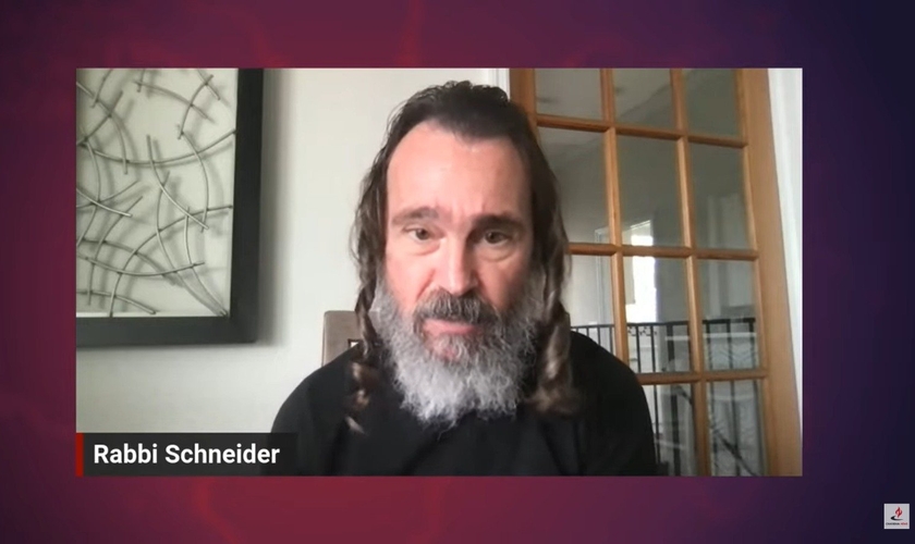 Rabino messiânico Kirt Schneider. (Foto: Captura de tela/YouTube Charisma News)