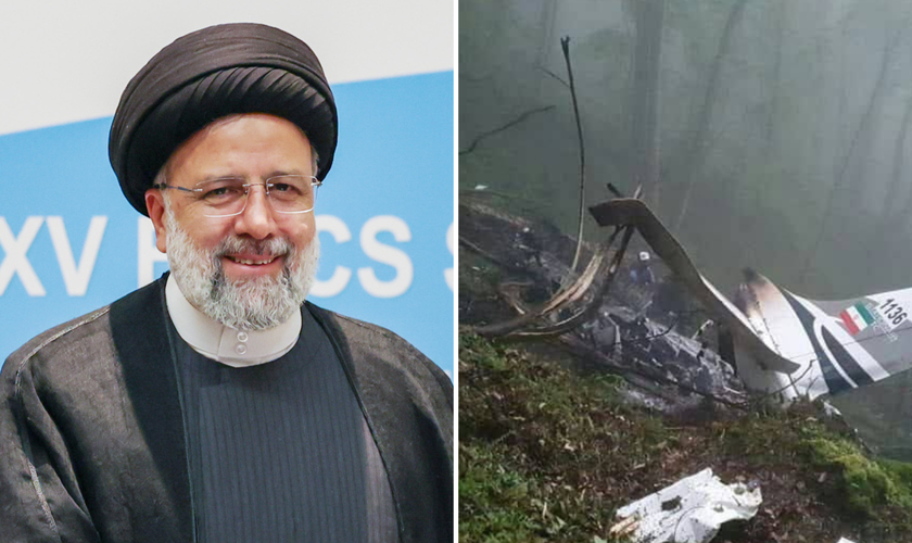 Ebrahim Raisi, presidente do Irã, morto em queda de helicóptero. (Foto: Wikupedia/X/Dataflixed)