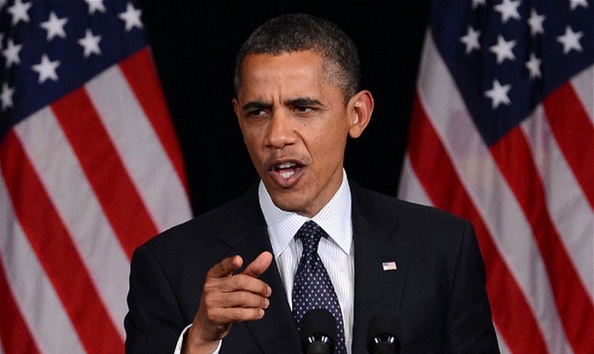 Barack Obama afirmou apoio à independência palestina na quinta-feira (14).