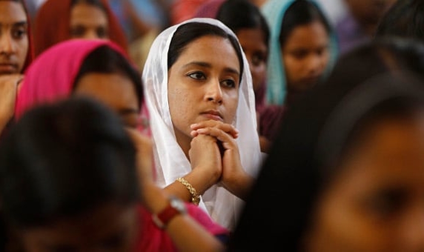 Uma igreja pentecostal do estado de Chhattisgarh, na Índia, foi atacada por radicais hindus. (Foto: Reuters)