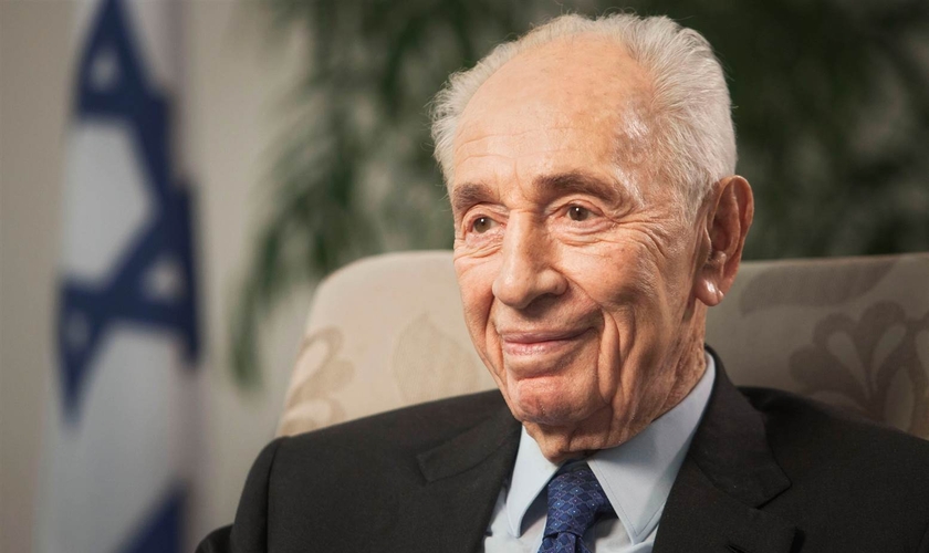 Shimon Peres assumiu a presidência israelense entre 2007 e 2014. (Foto: Dan Balilty/AP File)