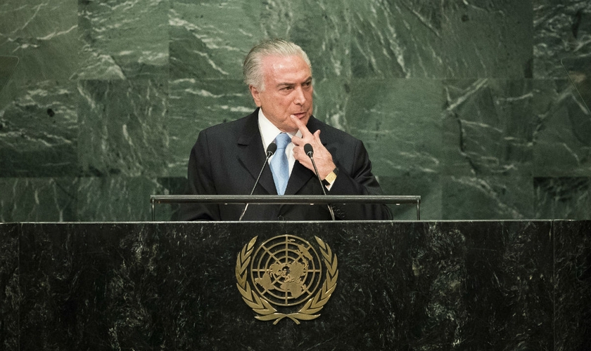 Presidente Michel Temer. (Foto: AFP)