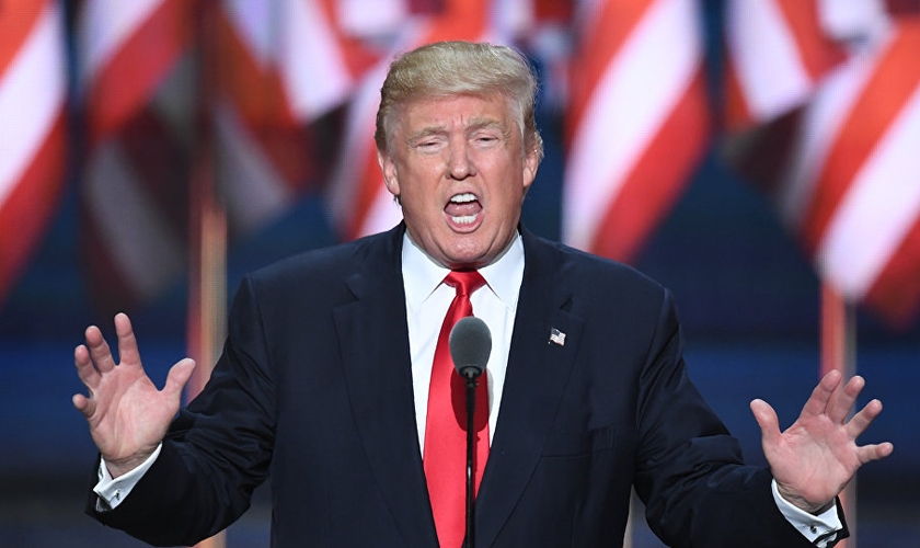 O rabino diz que os códigos apontam para a vitória de Donald Trump na eleição dos EUA. (Foto: AFP/Jim Watson)