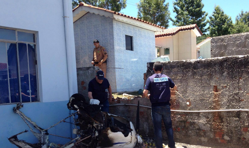 Já na terça-feira, Clodoaldo que teve apenas ferimentos leves, recebeu alta do hospital. (Foto: Isabeli Zucheli/RPC)