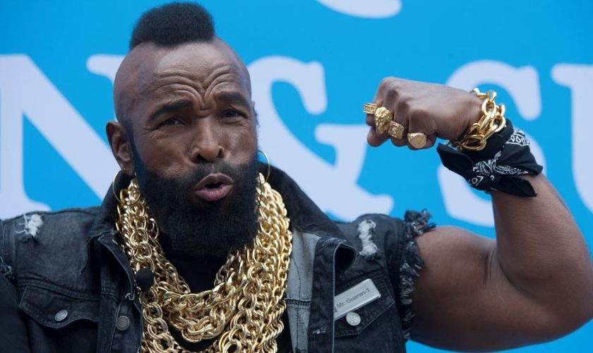 Sr. T atuou em filmes como 'Rocky III' e na série 'Esquadrão Classe A'. (Foto: Reuters)