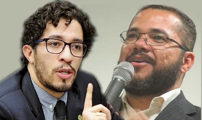 Claudemiro Ferreira e Jean Wyllys