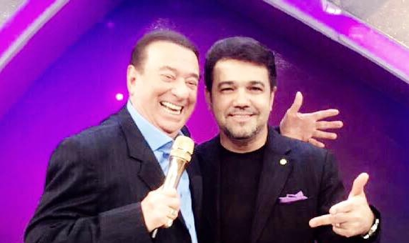 "Participei do quadro 'Elas Querem Saber' e foi forte!", adiantou o pastor.