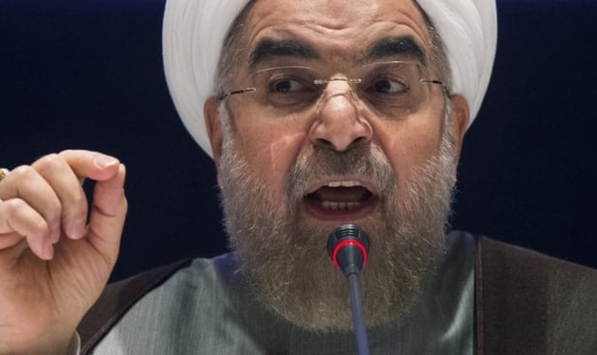 é um clérigo, político, diplomata e académico iraniano e tem presidido o seu país desde 2013