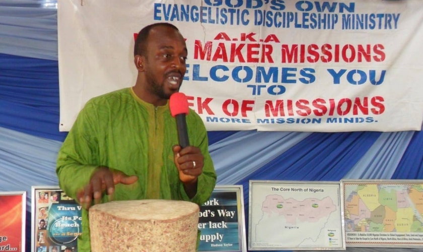 Pastor Joshua Adah foi assassinado por extremistas da etnia Fulani, no estado de Taraba (Nigéria), em Janeiro de 2015