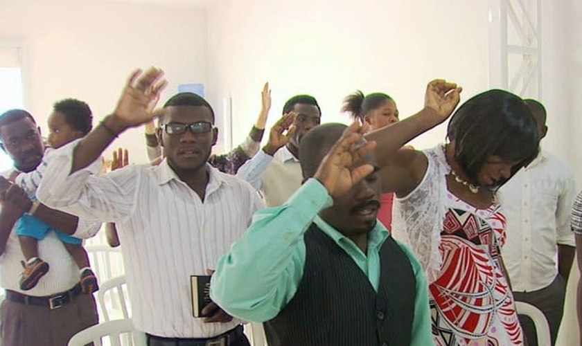 Atualmente, cerca de 45 haitianos vivem no município de Andradas (MG). (Imagem: EPTV / Repdrodução)