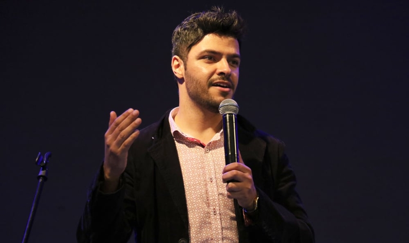 De acordo com o pastor Bruno Lion, o projeto nasceu com um direcionamento de Deus. (Foto: Guiame/ Marcos Paulo Corrêa)