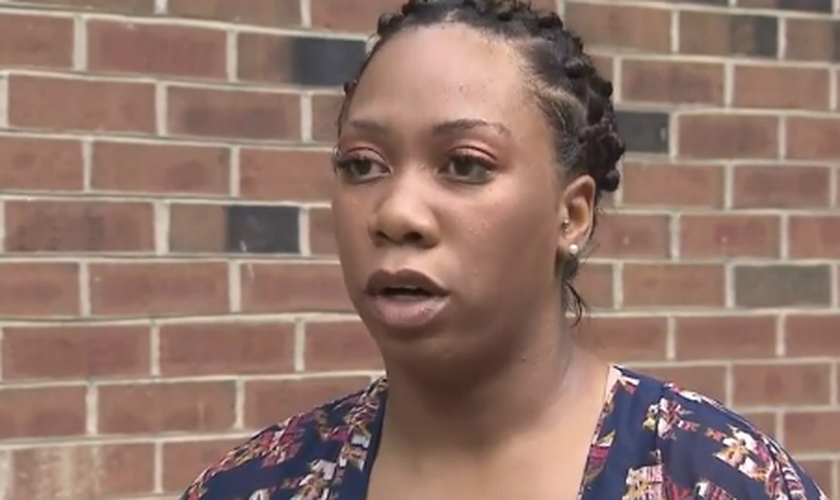 Alia Hatchett acredita que foi usada por Deus naquele momento. (Foto: Reprodução/WRALTV)