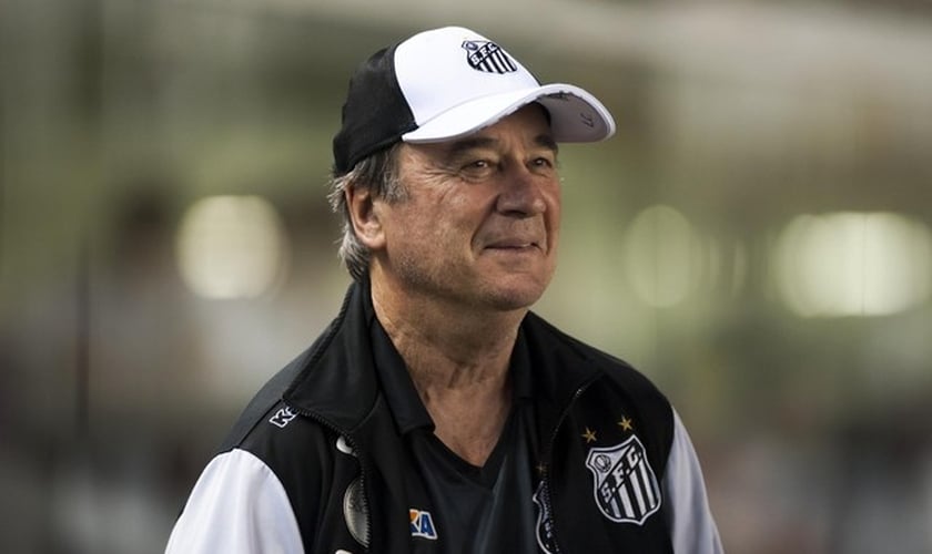 Levir Culpi, de 64 anos, é o novo técnico do Santos. (Foto: Ivan Storti/ Santos FC)