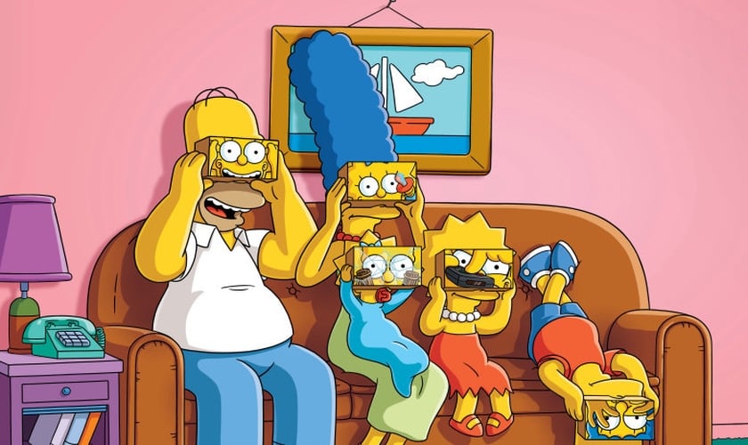 Entre as comédias familiares que apresentam diálogo sexual está Os Simpsons. (Foto: Divulgação/Fox)