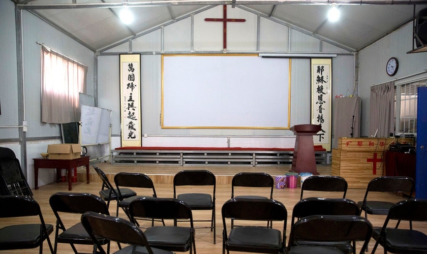 Governo comunista chinês realiza ampla campanha contra as igrejas cristãs. (Foto: Ng Han Guan/Associated Press)