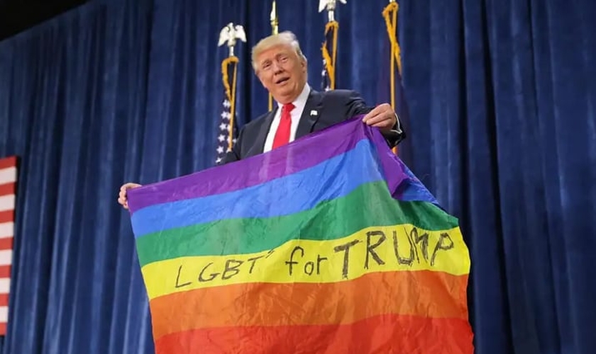 A administração Trump anuncia campanha para lutar pela descriminalização da homossexualidade. (Foto: Reprodução/Getty)