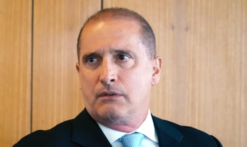 Ministro da Casa CIvil, Onyx Lorenzoni. (Foto: Reprodução/YouTube)