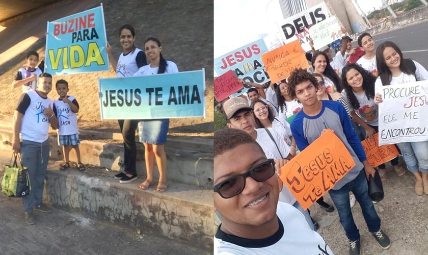 O Projeto 'Alcançar' busca evitar suicídios na Ponte Estaiada João Isidoro França, em Teresina. (Foto: Divulgação)