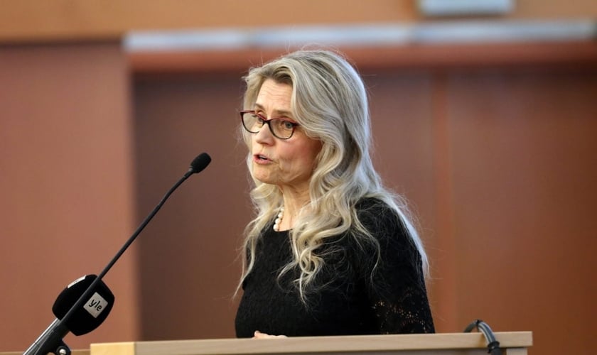 Päivi Räsänen é membra do parlamento da Finlândia e ex-presidente dos Democratas Cristãos. (Foto: AOP)