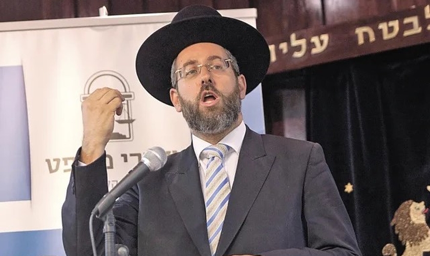 Rabino-chefe de Israel David Lou. (Foto: Reprodução/Haaretz)