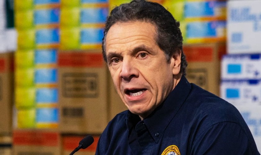 Andrew Cuomo, governador do estado de Nova York. (Foto: reprodução/Christian Headlines)