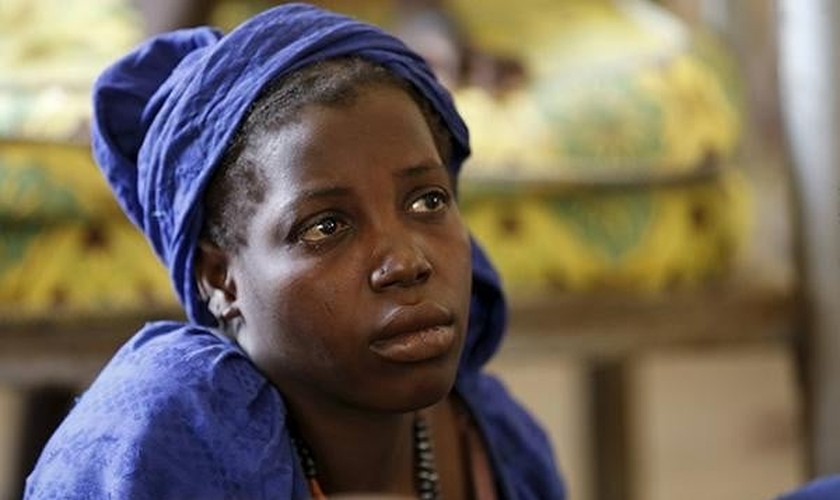 A maioria das mulheres recentemente resgatadas do Boko Haram está grávida. (Foto: Rerprodução/Vibe)