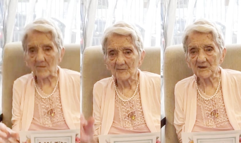 Dona Tita, de 101 anos, foi curada da Covid-19. (Foto: Arquivo pessoal)