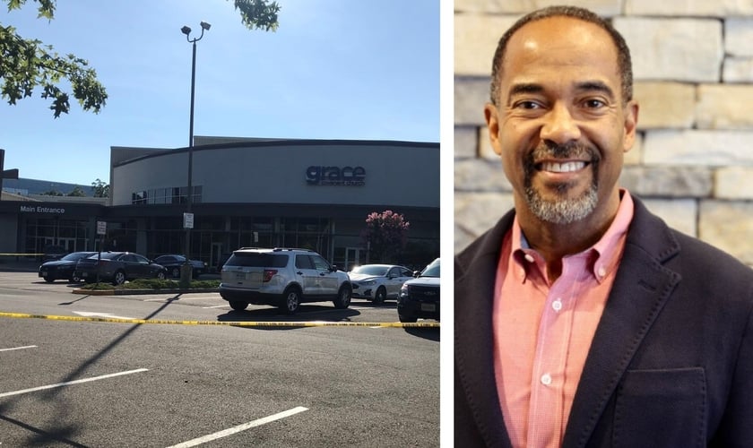 Pr. Sean Clemons, ferido a golpes de faca, enquanto ensinava a Bíblia. (Foto: Facebook)