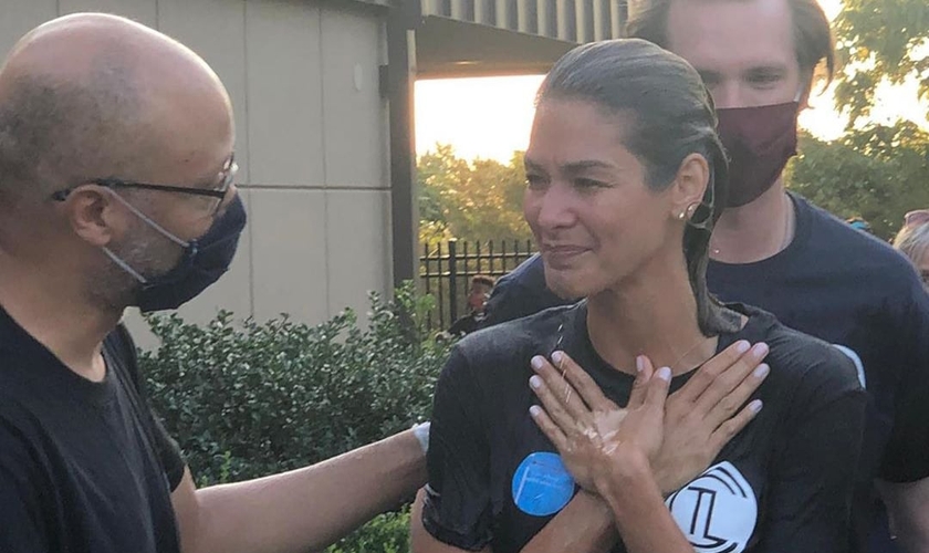 Dayana Mendoza foi batizada em uma igreja evangélica nos EUA. (Foto: Instagram/Dayana Mendoza)