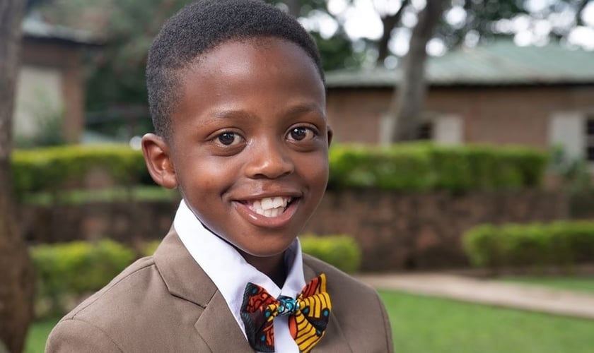 Patrick, do Coral Infantil Watoto, e o desejo de ser pastor. (Foto: Reprodução / Watoto)