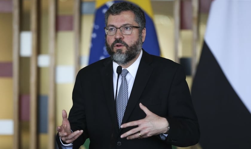 O ministro das Relações Exteriores do Brasil, Ernesto Araújo. (Foto: Agência Brasil)