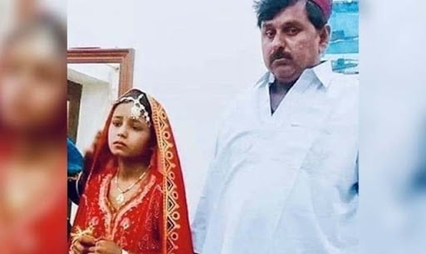 Rapto, conversão e casamento de menina hindu menor no Paquistão. (Foto: Reprodução / Hoaxorfact)