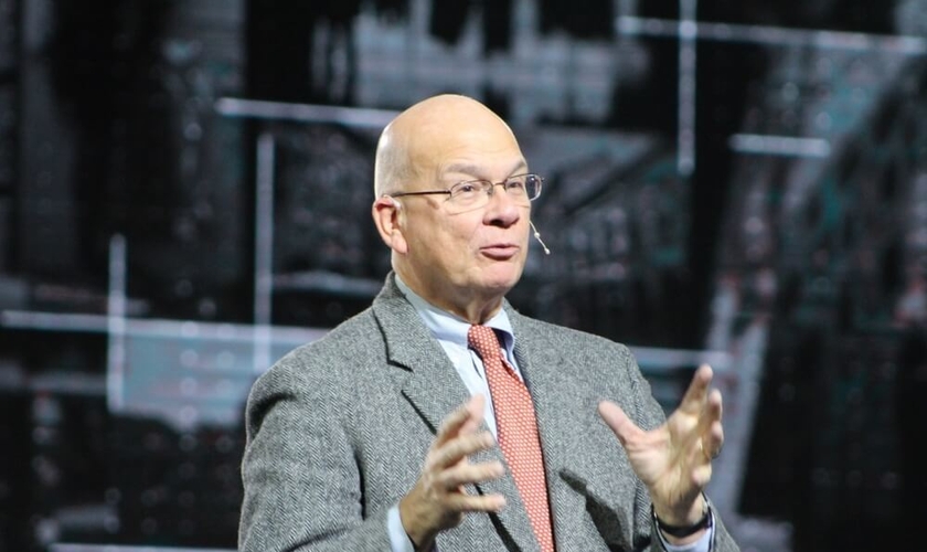 Timothy Keller, pastor da Igreja Presbiteriana Redeemer, em ministração em 2016. (Foto: The Christian Post/Leonardo Blair)