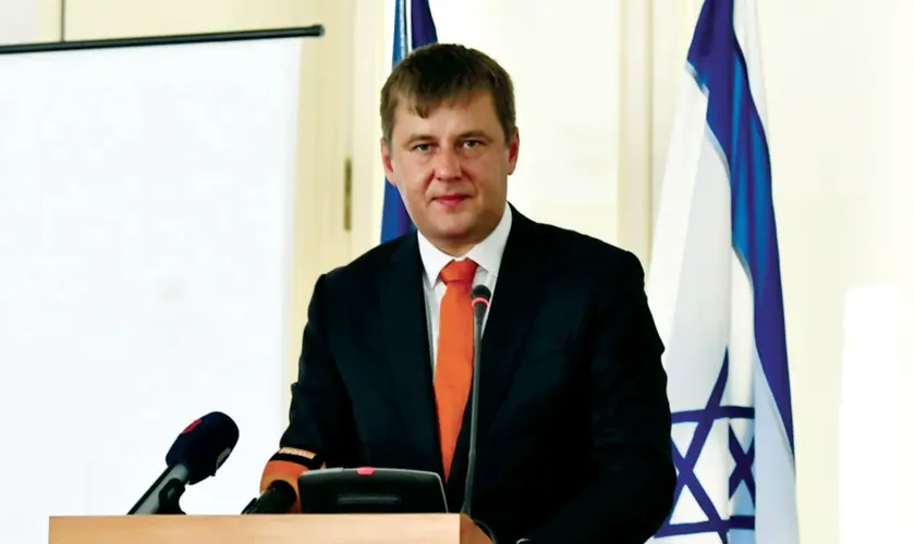 O ministro tcheco Tomas Petricek anunciou a abertura do escritório diplomático em Jerusalém. (Foto: Ministério das Relações Exteriores da República Tcheca)