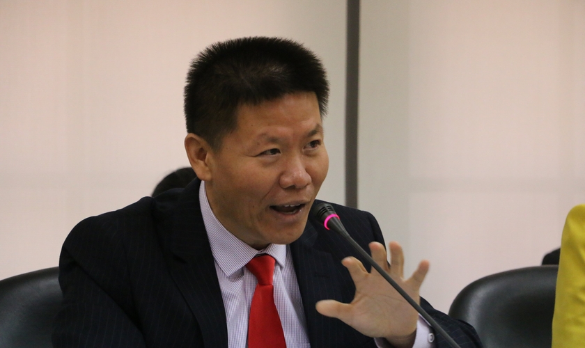 Pastor Bob Fu é pastor e um conhecido ativista na luta pela liberdade religiosa na China. (Foto: CBN News)