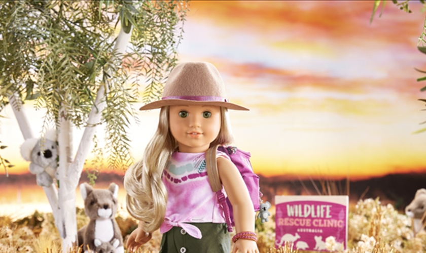 Kira Bailey, a Garota do Ano, 2021, da American Girl (Foto: Divulgação Mattel)