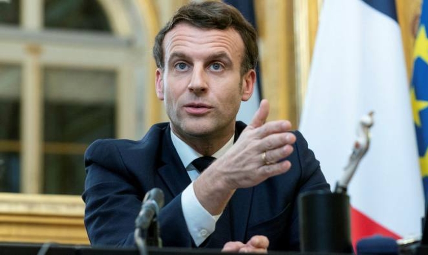 Presidente da França, Emmanuel Macron, tem buscado combater o extremismo islâmico. (Foto: Soazig de la Moissonniere/Presidência da República)