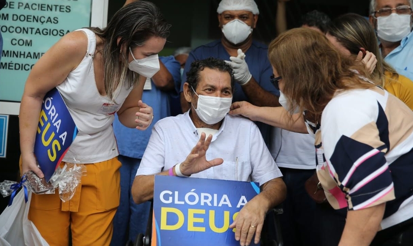 Empresário teve sequência de infecções devido à covid durante internação. (Foto: Reprodução / José Leomar)